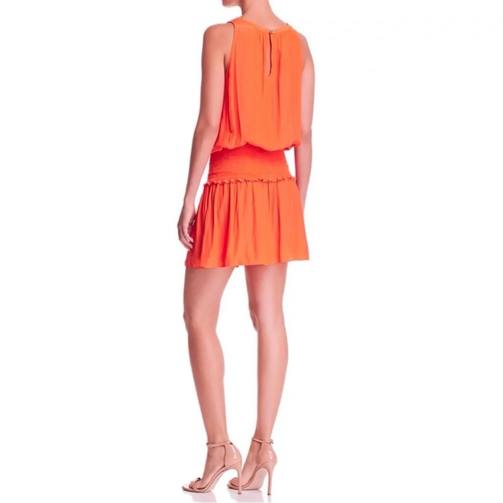 Ramy brook orange brior bianca dress Small NWT‎